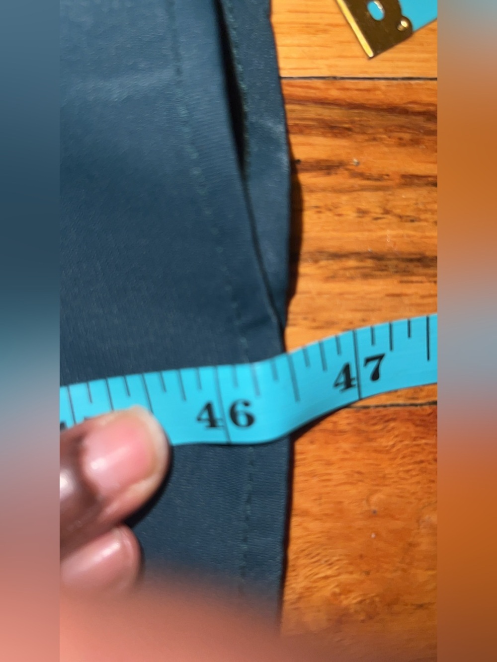 Plus Size Teal Button-Accent Shirt Dress Size 4XL BNWOT - Picture 6 of 7